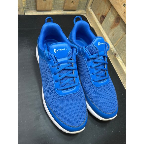 Stroll Mens Stylish Cobalt Blue Athletic Golf Sneakers Size 9.5 main image 5